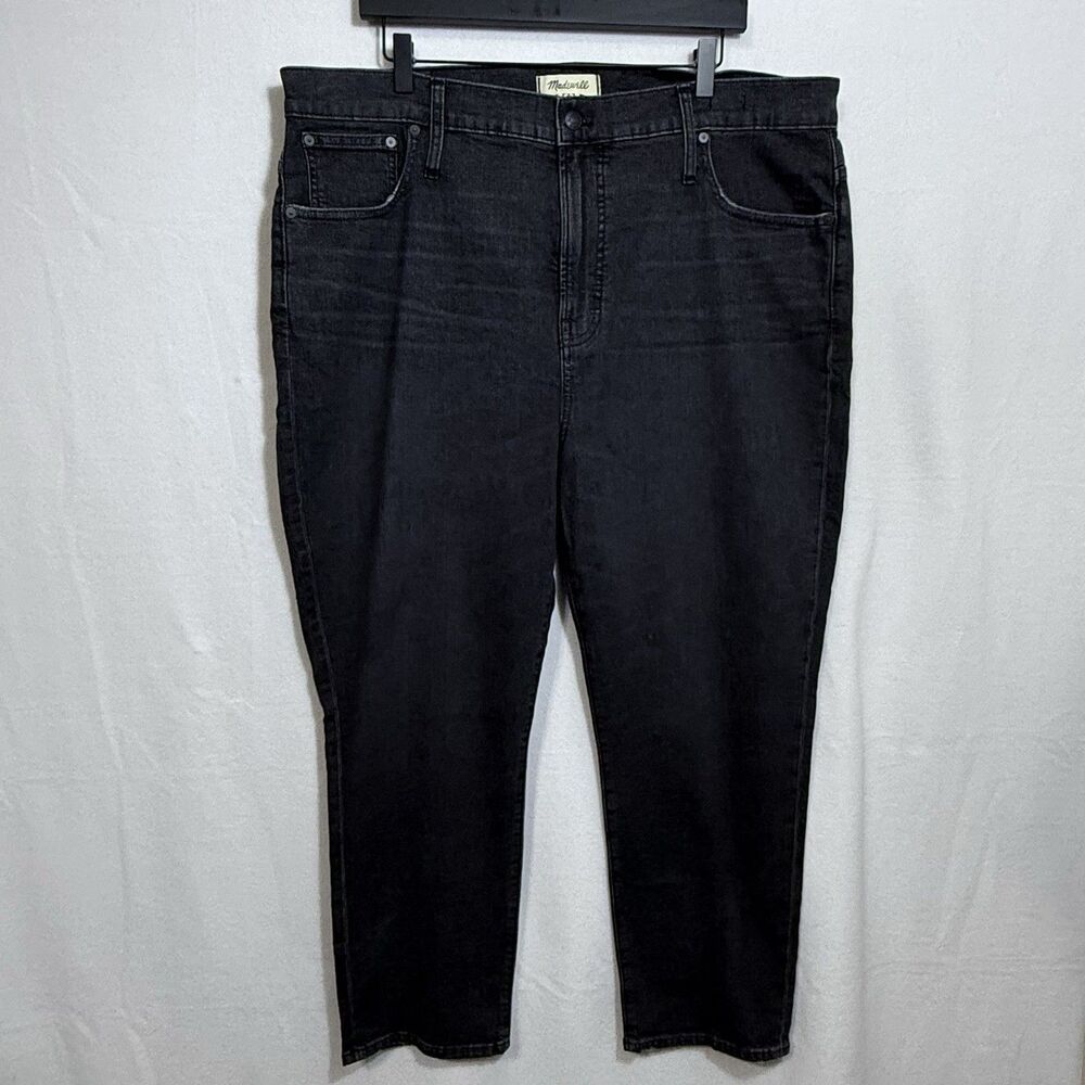 NEW Madewell The Perfect Vintage Crop Jean Summer Wash High Rise Jeans Womens 35